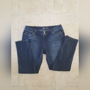 So Boyfriend Womens Blue Jeans